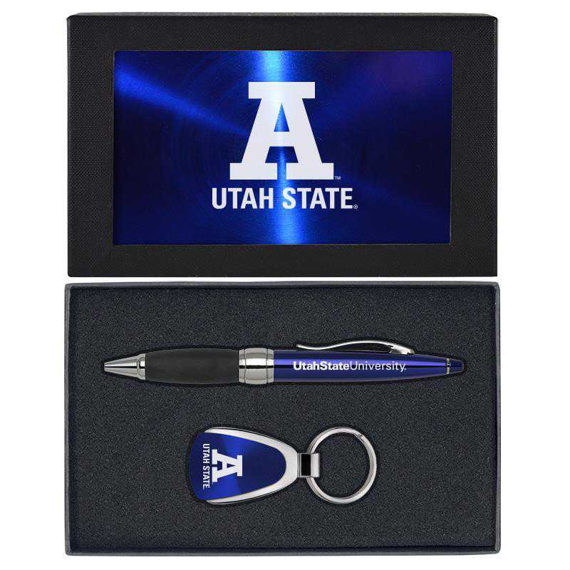 SET-A1-UTAHST-BLU: LXG Set A1 KC Pen, Utah State